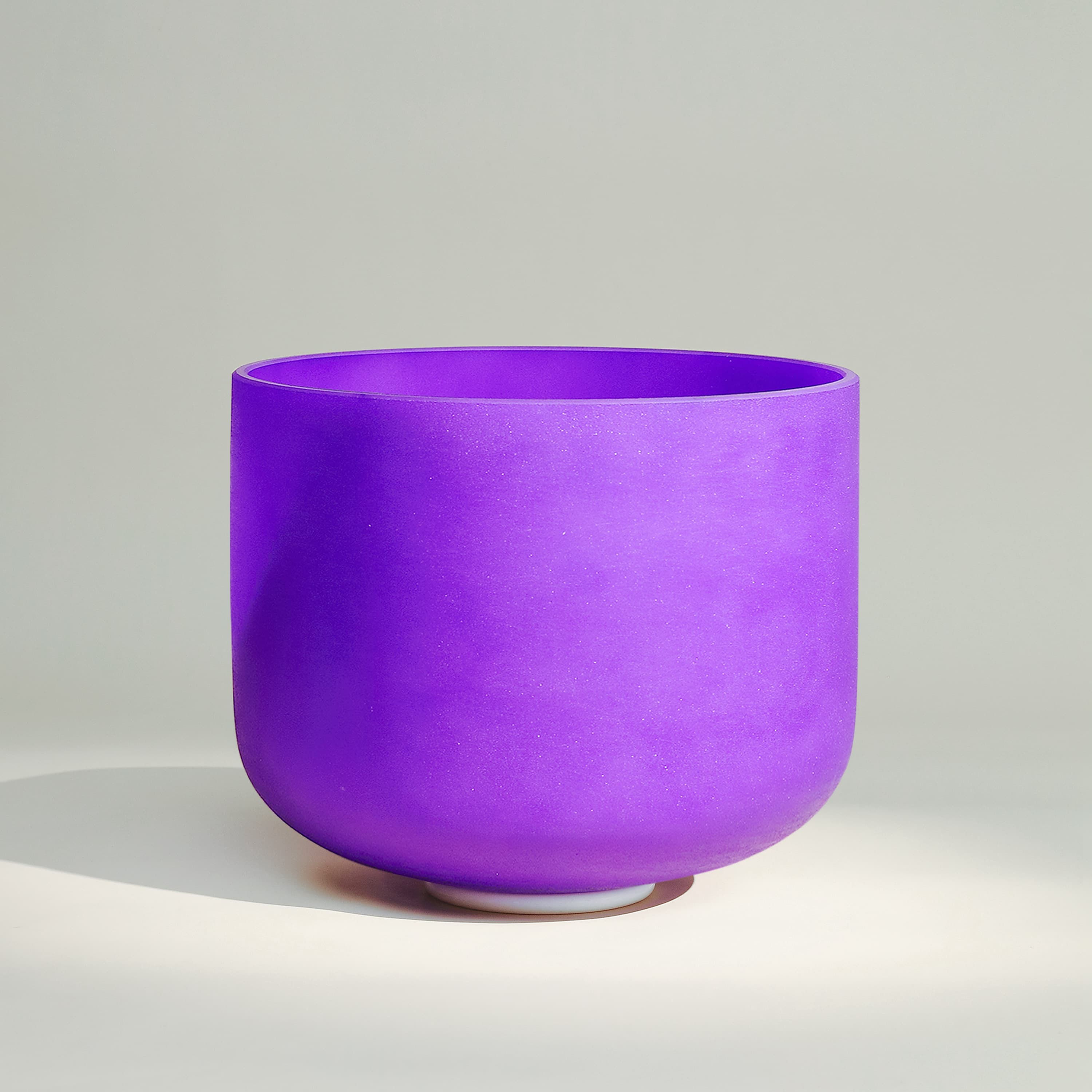 TOPFUND Violet A# Note Pineal Chakra Crystal Singing Bowl - TOPFUND Crystal Singing Bowl