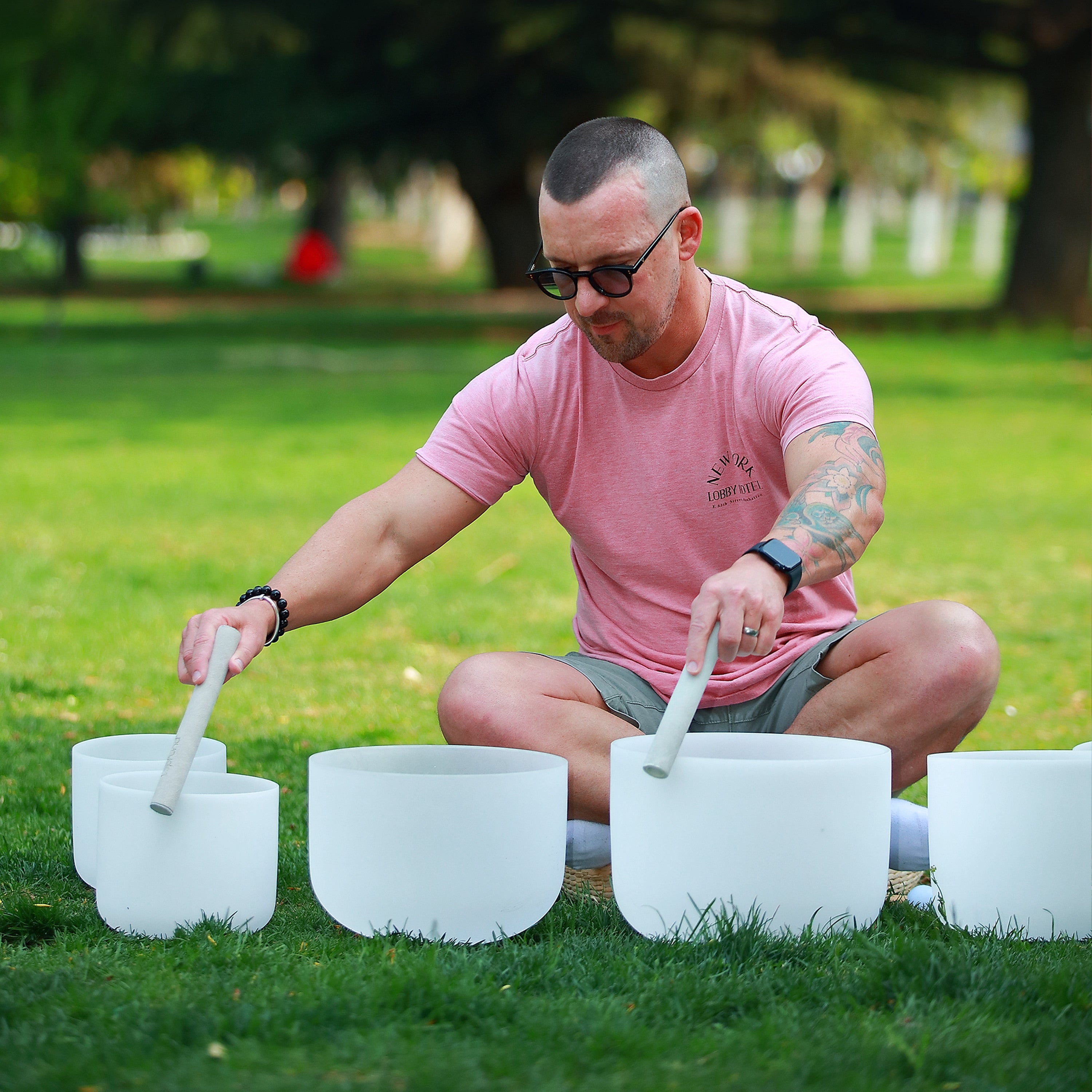 TOPFUND Crystal Singing Bowl